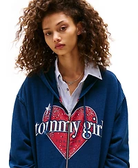 Tommy Girl Women's Full Zip Hoodie