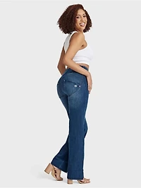 Freddy Women's Snug Sculpting High-Rise Flare Jeans