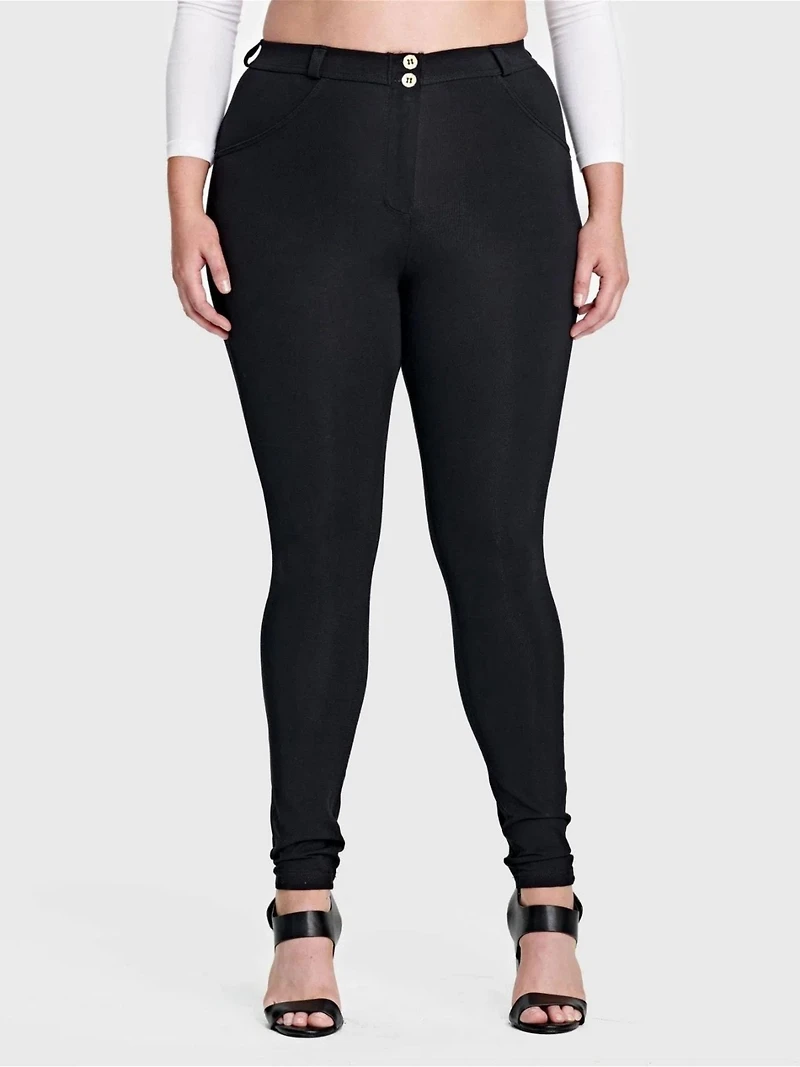 Freddy Women's Curvy High-Rise Sculpting Skinny Pants