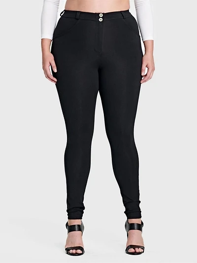 Freddy Women's Curvy High-Rise Sculpting Skinny Pants
