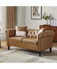 Tecla 3 Piece Living Room Set with Two-tone Throw Pillows