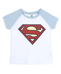 Justice League Girls Dc Comics Supergirl T-Shirt