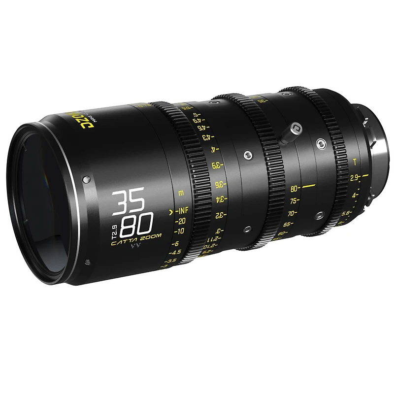 Dzofilm Catta Ace 35-80mm T2.9 Cine Lens for Pl Mount and Canon Ef, Black