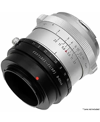 Fotodiox Mount Adapter with De-Clicked Aperture Control Dial for Contarex Lens to Fujifilm X-Mount Camera