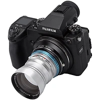 Fotodiox Pro Lens Mount Double Adapter for Voigtlander Bessamatic / Ultramatic Mount Slr & Canon Eos (EF / Ef-s) D/Slr Lenses to Fujifilm G-Mount Gfx