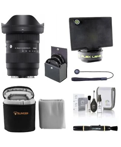 Sigma Dg Dn Contemporary Lens For Sony E With Filter Bundle