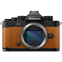 Nikon Z f Mirrorless Camera, Orange, Bundle with 2x 128GB Memory Card, Backpack, En-EL15c Battery, Smart Charger Plate, Dual Smart Charger, Microphone