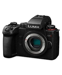 Panasonic Lumix G9II Mirrorless Camera with Lumix G 25mm f/1.7 Aspherical Lens, Bundle with 64GB Sdxc Memory Card, Shoulder Bag, Dmw-BLK22 Battery and