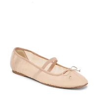 Dolce Vita Women's Raeven Mesh Mary Jane Bow Ballet Flats