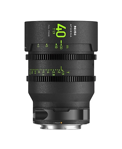 NiSi Athena Prime 40mm T1.9 Cine Lens with Filter Holder, Leica L