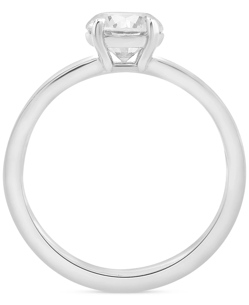 Gsi Certified Diamond Solitaire Engagement Ring (1 ct. t.w.) 14k White or Yellow Gold