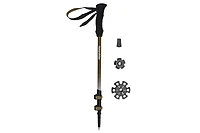 Naturehike 1pc Trekking Pole Carbon 169g, Adjustable Ultra-Lightweight Hiking Sticks Unisex Walking Stick with Accessories for Outdoor,Soil Brown