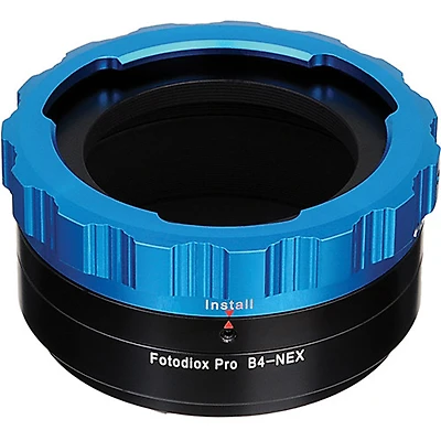 Fotodiox Pro Lens Mount Adapter for B4 Mount Lenses to Sony Alpha Nex E-Mount Camera Bodies