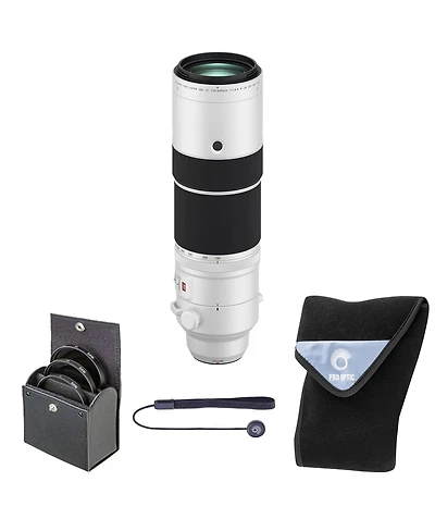 Fujifilm Xf 150-600mm f/5.6-8 R Lm Ois Wr Lens, Bundle with 82mm Filter Kit and Lens Wrap