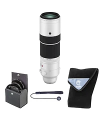 Fujifilm Xf 150-600mm f/5.6-8 R Lm Ois Wr Lens, Bundle with 82mm Filter Kit and Lens Wrap