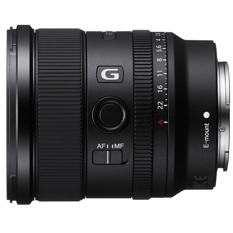 Sony Fe 20mm f/1.8 G Lens, Bundle with 67mm Digital Essentials Filter Kit and 15x15" Lens Wrap