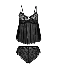 Adore Me Women's Seraphina Cami & Flutter Shorts Set Lingerie