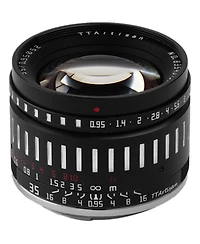 TTArtisan 35mm f/0.95 Lens for Fuji X, Black & Silver
