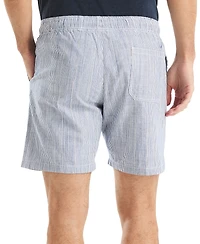 Nautica 7" Striped Textured Pull-On Short