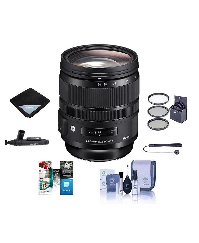 Sigma Sigma 24-70mm F2.8 Dg Os Hsm Art Lens for Nikon Dslr Cameras (576955)