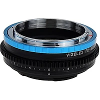 Fotodiox Vizelex Polar Throttle Lens Mount Adapter for Canon Fd & Fl 35mm Slr Lens to Sony Alpha E-Mount Mirrorless Camera Body with Built-In Circular