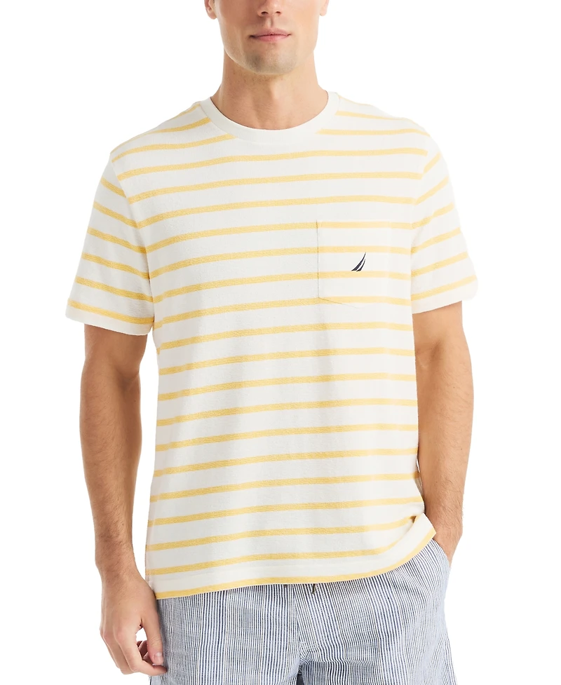 Nautica Men's Stripe Crewneck T-Shirt