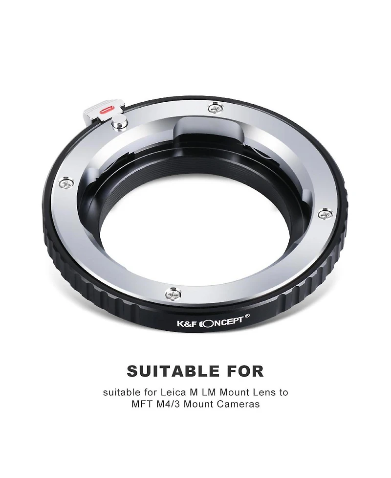 K&F Concept K&F Concept High Precision Lens Adapter Mount,Lm-M4/3