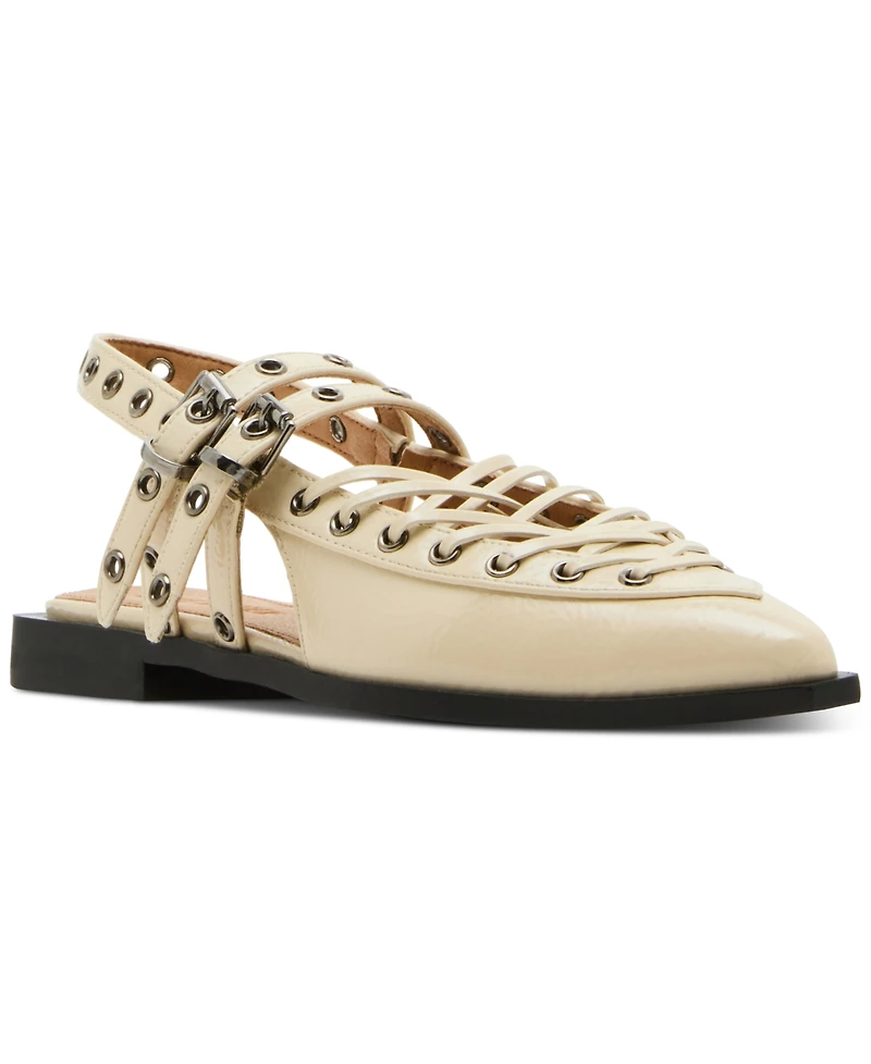 Steve Madden Women's Galanti Studded Slingback Flats