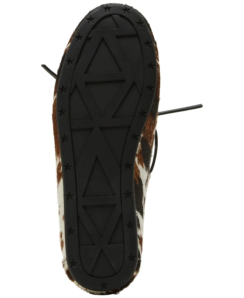 Steve Madden Women's Sag Soft Boat Shoe Loafer Flats
