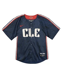 Nike Toddler Navy Cleveland Guardians City Connect Team Limited Jersey