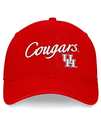 Top Of The World Men's Red Houston Cougars Heritage CeeCee Adjustable Hat