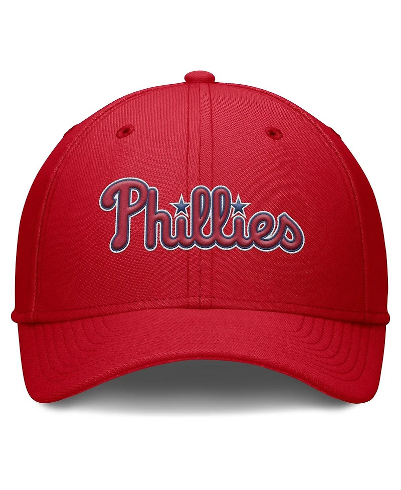 Nike Men's Red Philadelphia Phillies Rise Performance Flex Hat