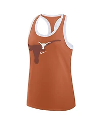 Nike Women's Texas Orange Texas Longhorns Primetime Tri-Blend Racerback Tank Top