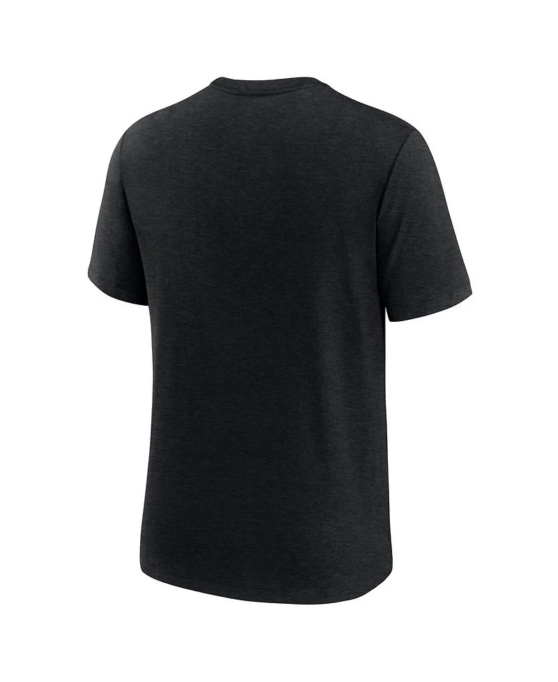 Nike Men's Heather Oregon Ducks Legacy Arch Tri-Blend T-Shirt