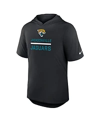 Nike Men's Black Jacksonville Jaguars Lockup Tri-Blend Hoodie T-Shirt