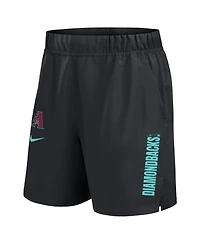 Nike Men's Black Arizona Diamondbacks Woven Victory Performance Shorts