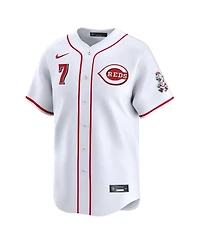 Nike Men's Spencer Steer White Cincinnati Reds Alternate Limited Player Jersey