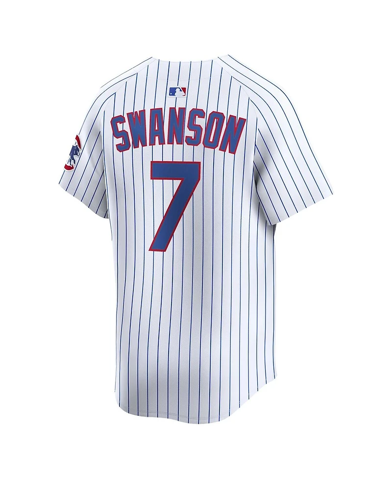 Nike Men's Dansby Swanson White Chicago Cubs Home Limited Player Jersey