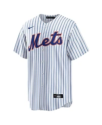 Nike Men's Brandon Nimmo White New York Mets Home Replica Jersey