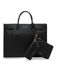 Anne Klein 3 Piece Work Bridge Snap Tote Bag