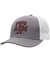 Top Of The World Men's Gray/White Texas A&M Aggies Victory Adjustable Hat