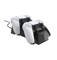 Sony PlayStation 5 Slim Digital with Extra Volcanic Red Controller, Dual Charging Dock and MightySkins Game Pack Code