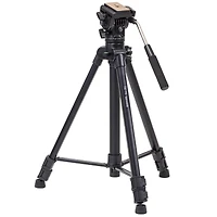 Fujifilm Gf 45-100mm f/4 R Lm Wr Lens, Bundle with Takama 3-Section Aluminum Video Tripod with Fluid Head and Cleaning Kit