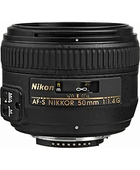 Nikon 50mm f/1.4G Af-s Nikkor Lens, Bundle with ProOptic 58mm Multi Coated Uv Slim Filter, Cleaning Kit
