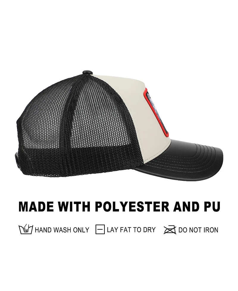 Ghostface Men's Character Art Adult White Trucker Hat