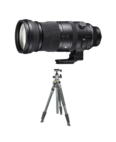 Sigma 150-600mm f/5-6.3 Dg Dn Os Sports Lens, Sony E, Bundle with Vanguard Alta Pro 2+ 263AB100 3-Section Aluminum Tripod