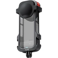 Insta360 X4 8K 360 Action Camera, Black, Bundle with Premium Lens Guards and Utility Frame