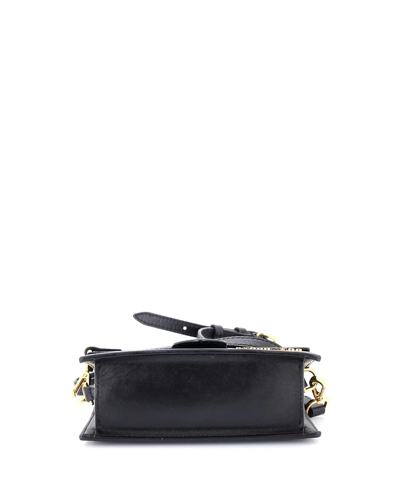 Pre-Owned Jacquemus Le Bambino Top Handle Flap Bag Leather