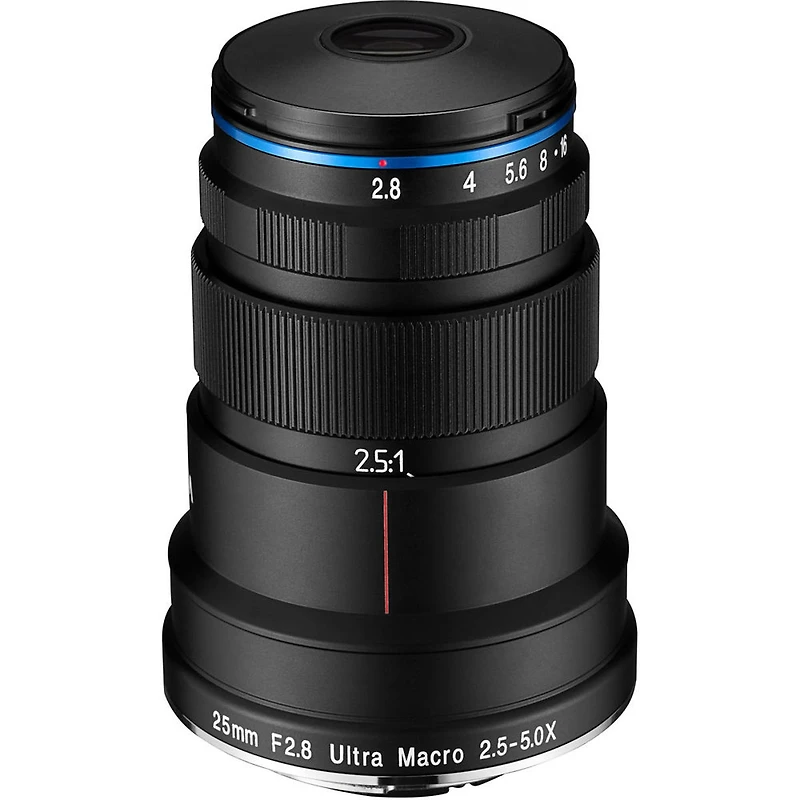 Venus Laowa 25mm f/2.8 2.5-5x Ultra-Macro Lens with Laowa 60mm f/2.8 2x Ultra-Macro Lens for Nikon F
