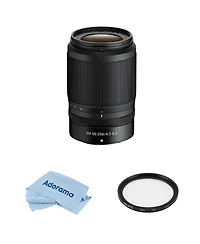 Nikon Nikkor Z Dx 50-250mm f/4.5-6.3 Vr Lens, Bundle with ProOptic Pro Digital 62mm Multi Coated Uv Slim Filter, Cleaning Kit
